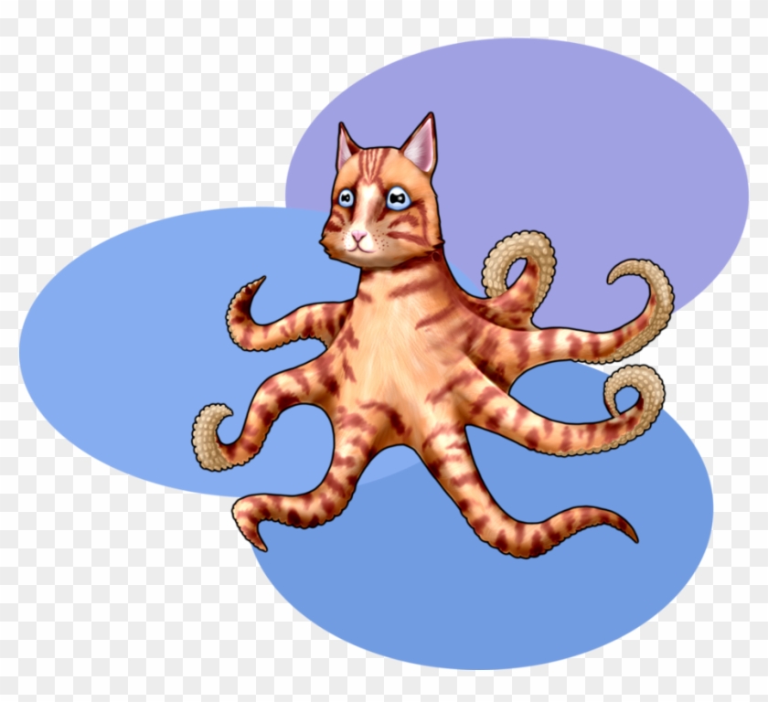Octopus Sy Cat By Defy Gravity 42 - Cartoon #1162124