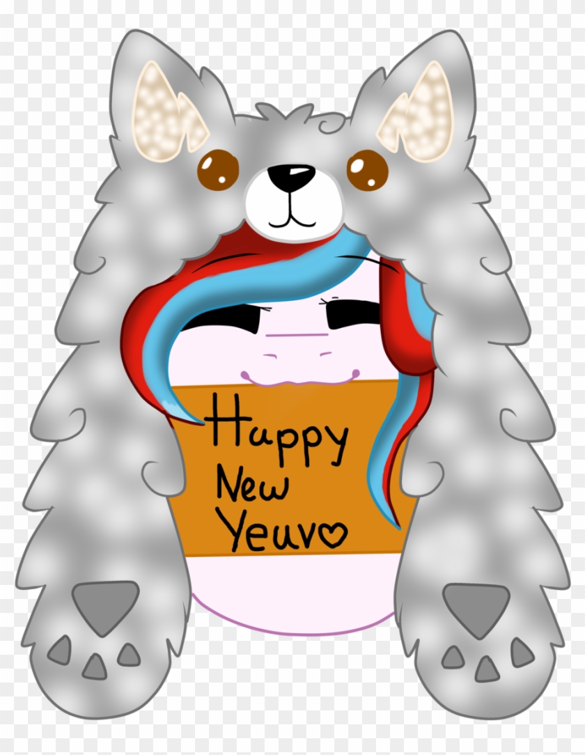 Happy New Year By Meiredfox Happy New Year By Meiredfox - Cartoon #1162305