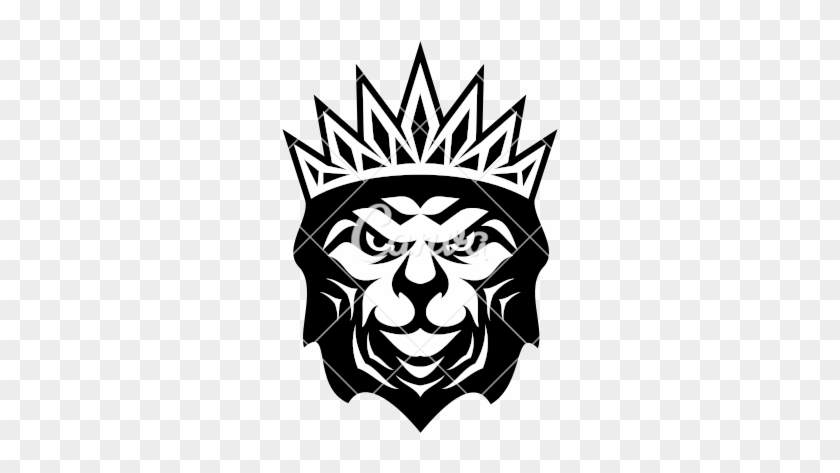 Lion With Crown - Lion With Crown Png #1162691
