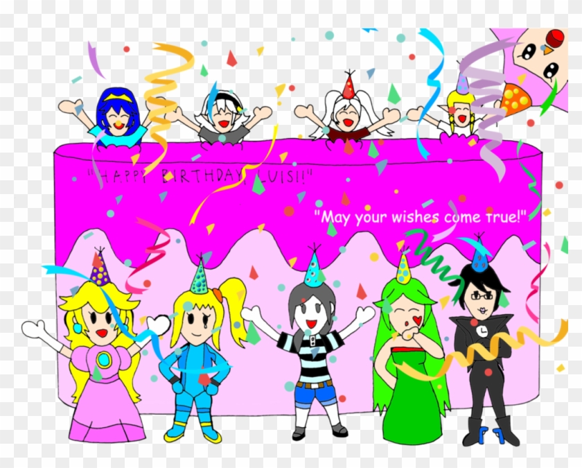Happy 23rd Birthday, Luisi By Gemstrike - Cartoon #1163000