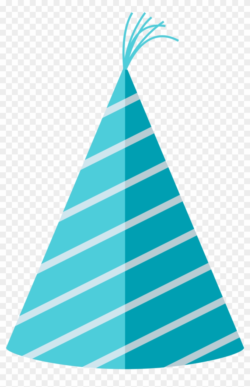 Party Hat Birthday Blue - Hat #1163127