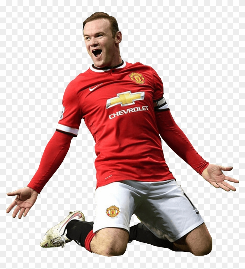 Manchester United Logo Clipart Rooney - Manchester United Players Png #1163706