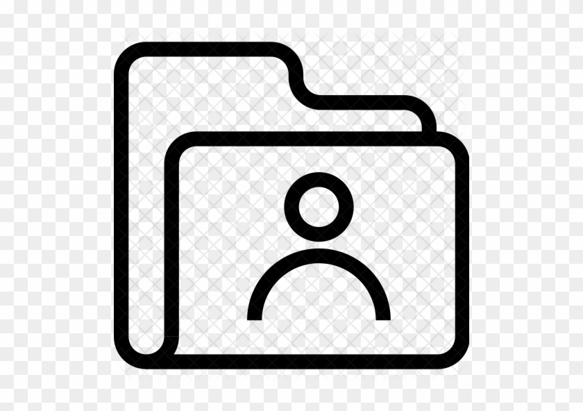 User Folder Data Collection Organize Icon - Data Collection Icon #1163707