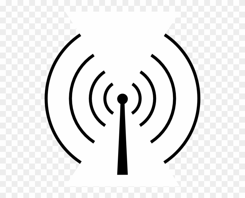 Antenna Radio Transmitter Clip Art At Clker - Radio Antenna Clipart #1164165