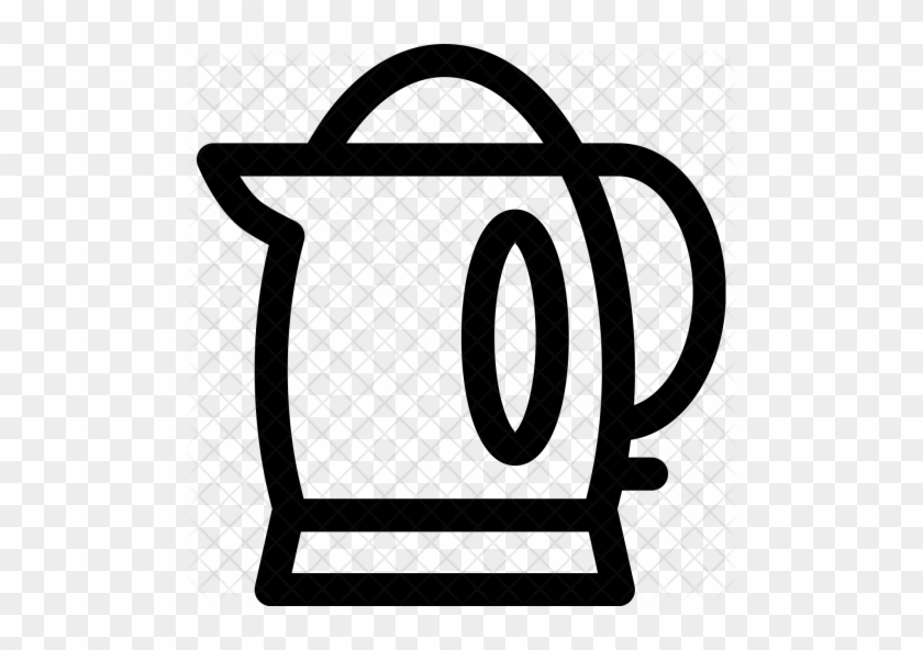 Electric, Kettle, Tea, Coffee, Maker, Drink Icon - Tea Coffee Maker Png #1164215