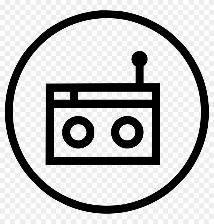 Radio Recoder Fm Device Electronic Tape Ui Comments - Fm Broadcasting #1164222