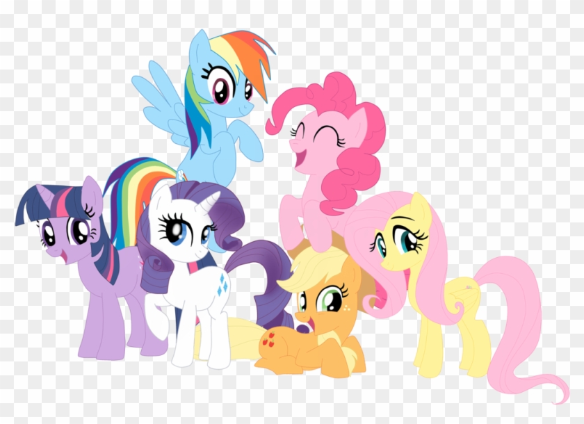 My Little Pony Clipart Transparent - My Little Pony Girl Birthday Party Shirt, Personalized #1164661