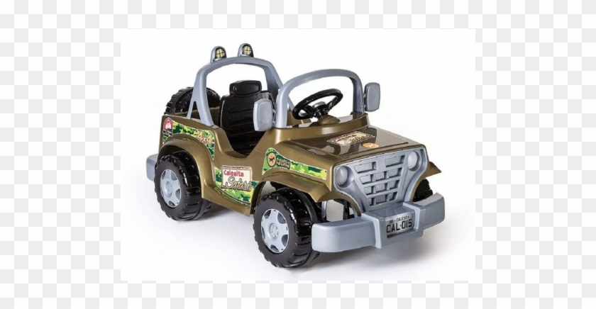 Mini Veículo Infantil Carro Adventure 4x4 Amarelo - #1165427