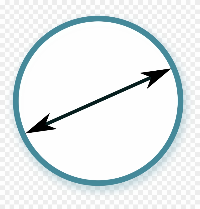 Via Wikimedia - Org - Diameter Icon #1165628
