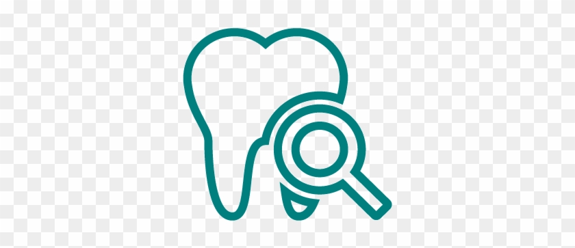 Tooth Mag Glass Icon1 - Tooth Mag Glass Icon1 #1165723