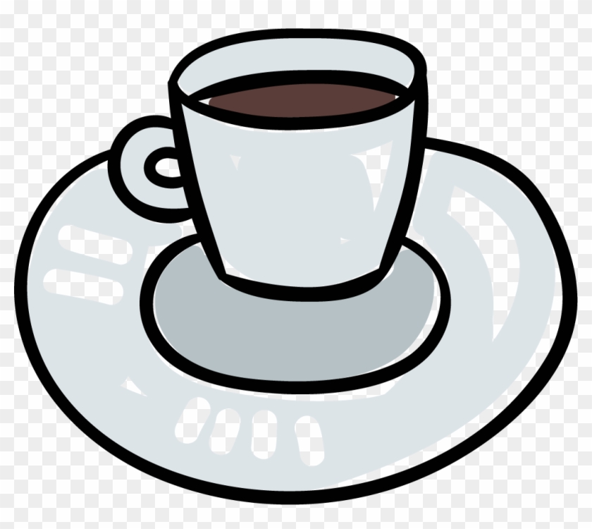 Cup Of Coffee On Saucer - Saucer #1165726