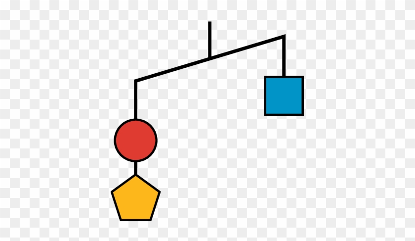 An Unbalanced Hanger With The Left Side Lower Than - An Unbalanced Hanger With The Left Side Lower Than #1165935