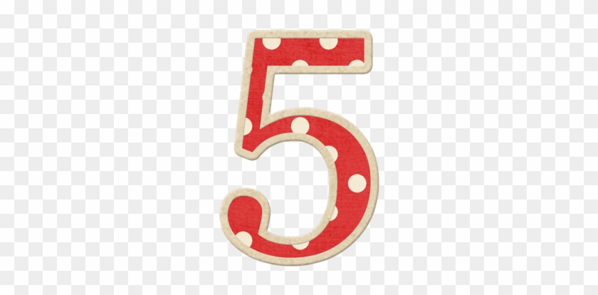 Lucky Number, Number 5, Math Numbers, Count, Polka - Number #1165960