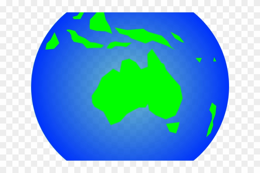 Globe Clipart Australia - Clip Art #1166004