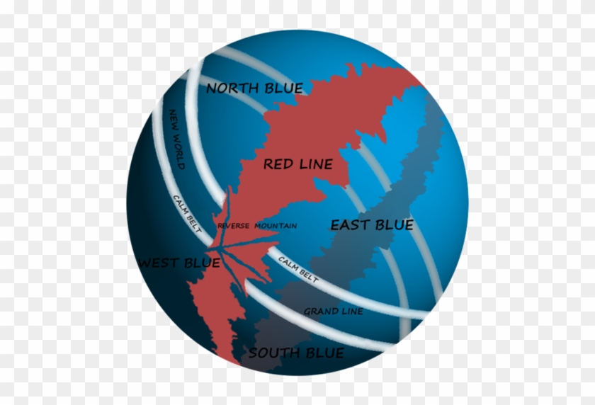 You Can Click On The Map Above To Visit The Source - One Piece World Map #1166222
