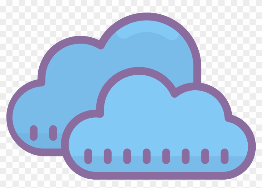 There Are Two Fluffy Clouds Overlapping One Another - Onedrive #1166240