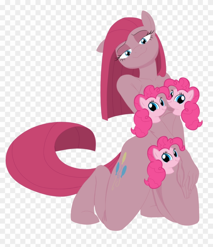 Pinkamena Wanted To Be Coloured, So By Larry The Beaver - Cartoon #1166497