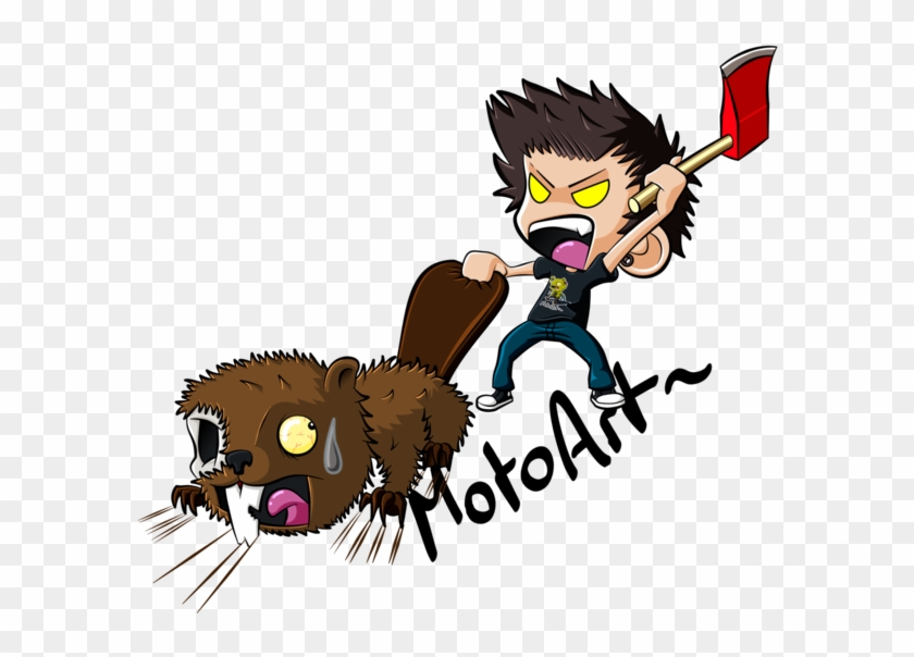 Zom-beaver By Maximoto - Cartoon #1166540