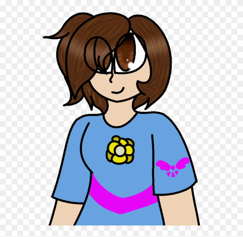 Teen Frisk By Sunnyfirecrystal - Cartoon #1166562