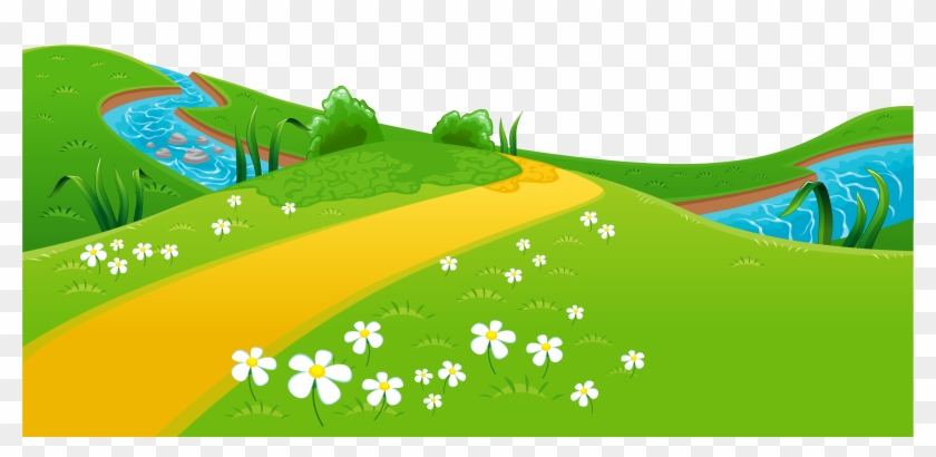 Meadow Clipart - - Meadow Clipart - #1167012