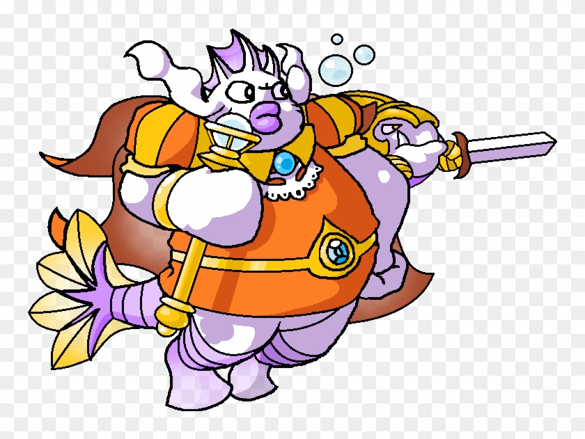 Wise Fish King Sophos - Cartoon #1167785