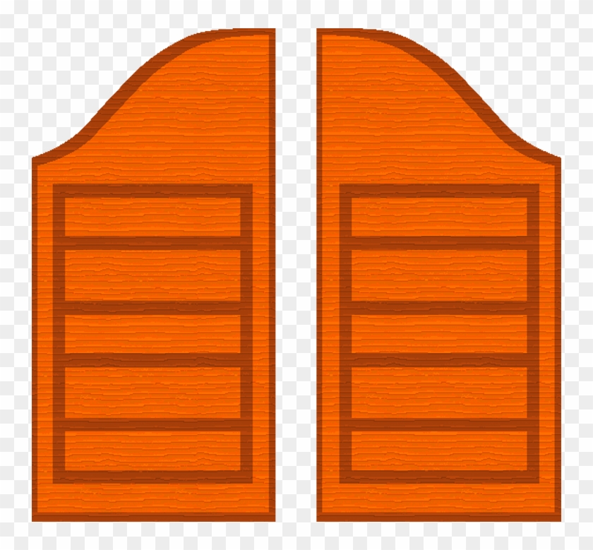 Cartoon Door Clip Art, Animated Door Clip Art - Saloon Doors Png #1167790