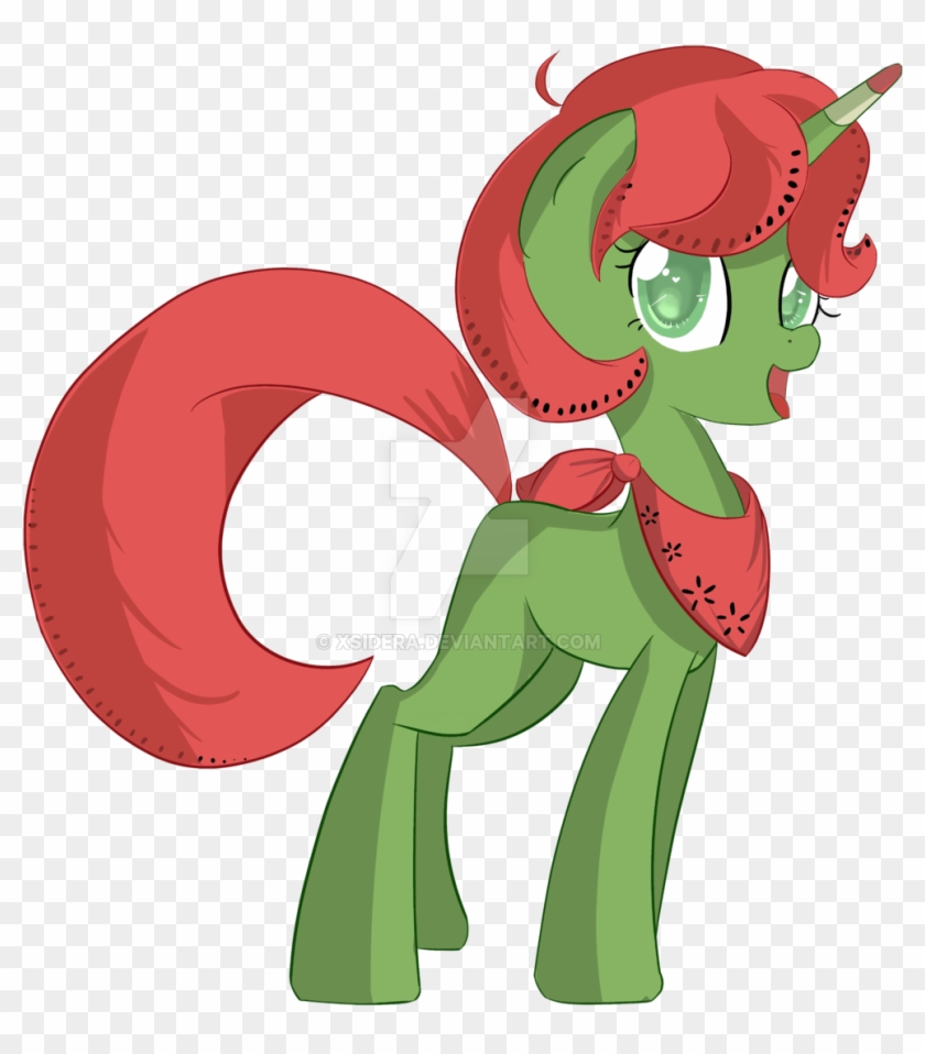 Reopen] Watermelon Pony By Xsidera - Cartoon #1167817