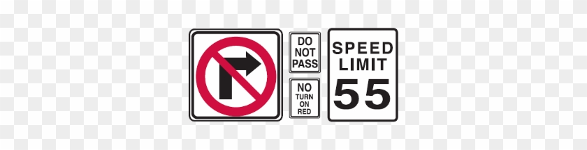 Of Yield Sign Color, If You Like The Image Or Like - No Turn On Red Sign #1168035