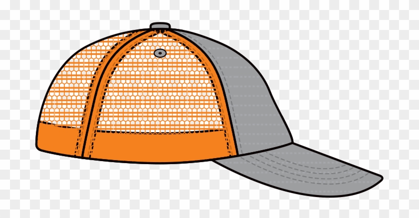 Elevate Cycles Trucker Hat Orange Side - Elevate Cycles Trucker Hat Orange Side #1168202