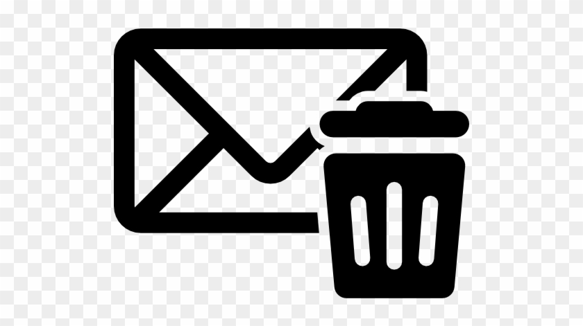 Trash Mail Free Icon - Email Attachment Icon Png #1168484