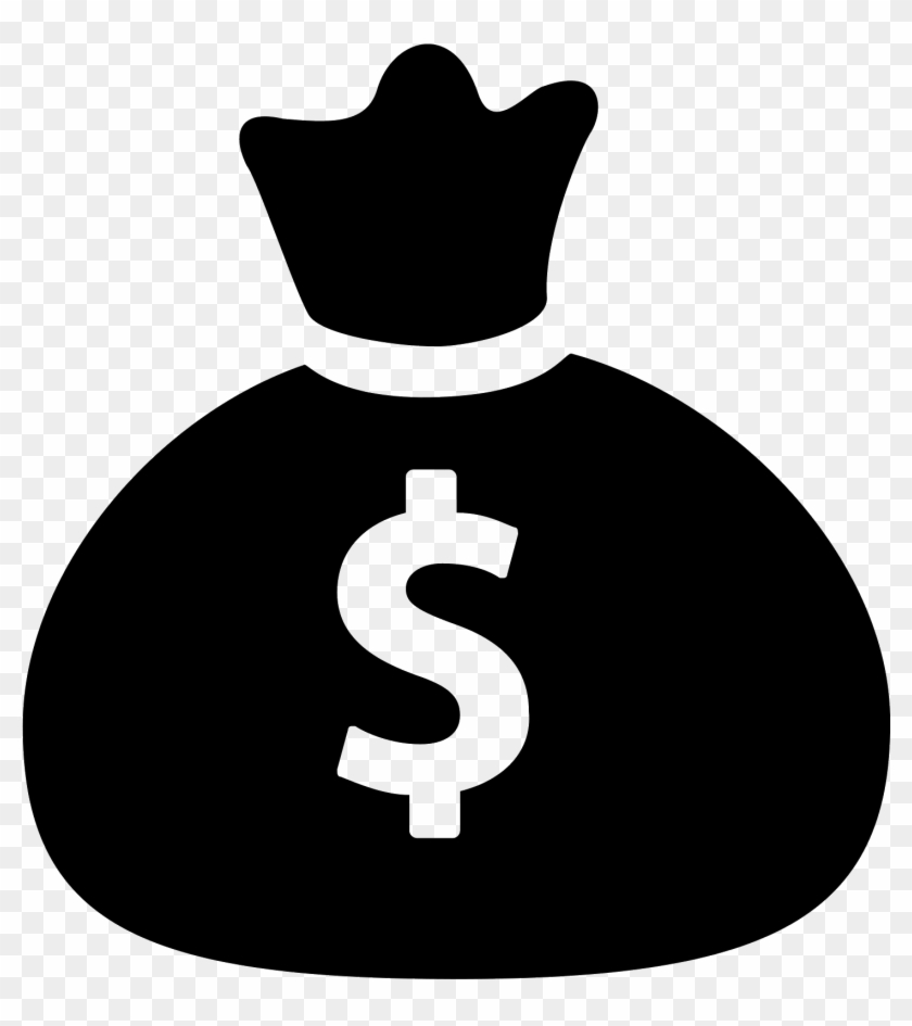 Money Bag Computer Icons - Money Bag Icon Png #1168900