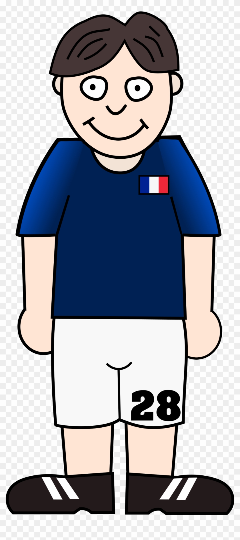 Big Image - World Cup Soccer Player Clipart Png #1169075