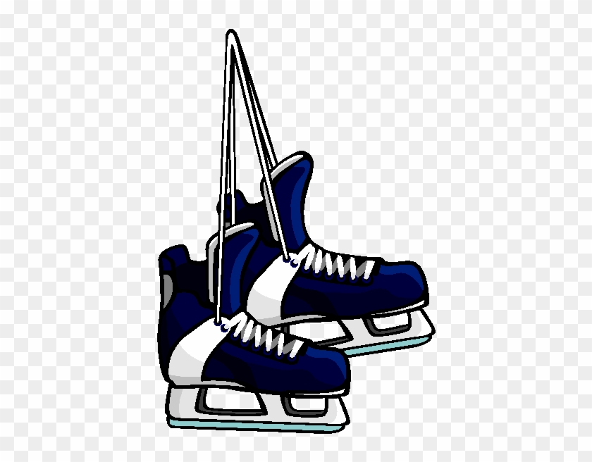 Clip - Hockey Skates Hanging Clipart #1169328