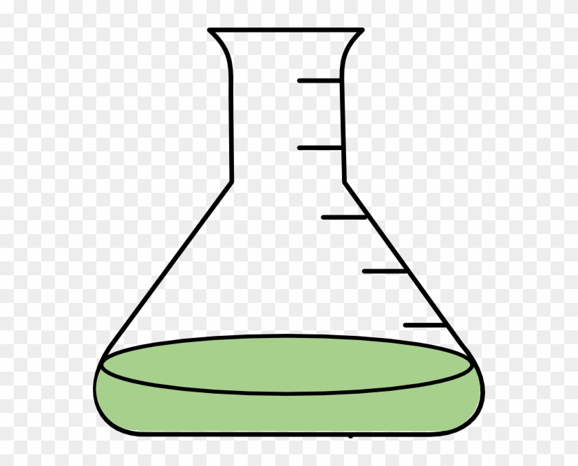 This Free Clip Arts Design Of Green Flask - Erlenmeyerova Baňka #1169392