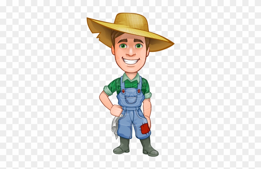 Farmer Vector Character Farmer Vector Character - Farmer Cartoon Characters #1169699