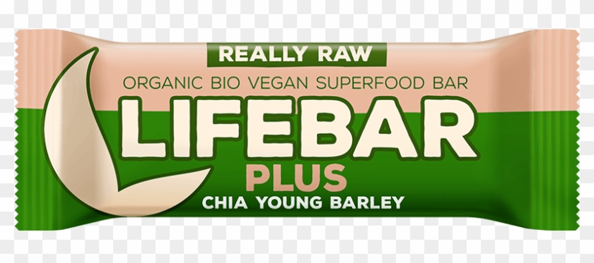 Lifefood Organic Lifebar Plus Chia Young Barley, Glutenfree, #1169789