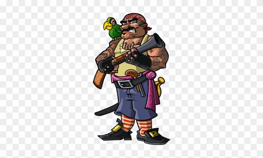 Captain Miguel Malismo Main - Cartoon #1170009