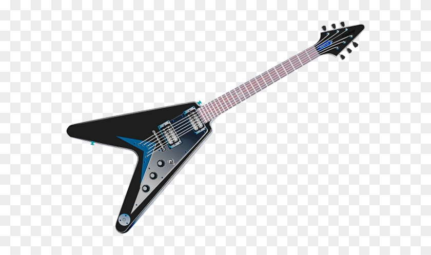 Our Strains - Epiphone Flying V Goth #1170263