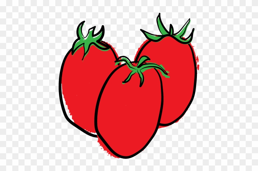 Roma Tomato Clipart #1170306
