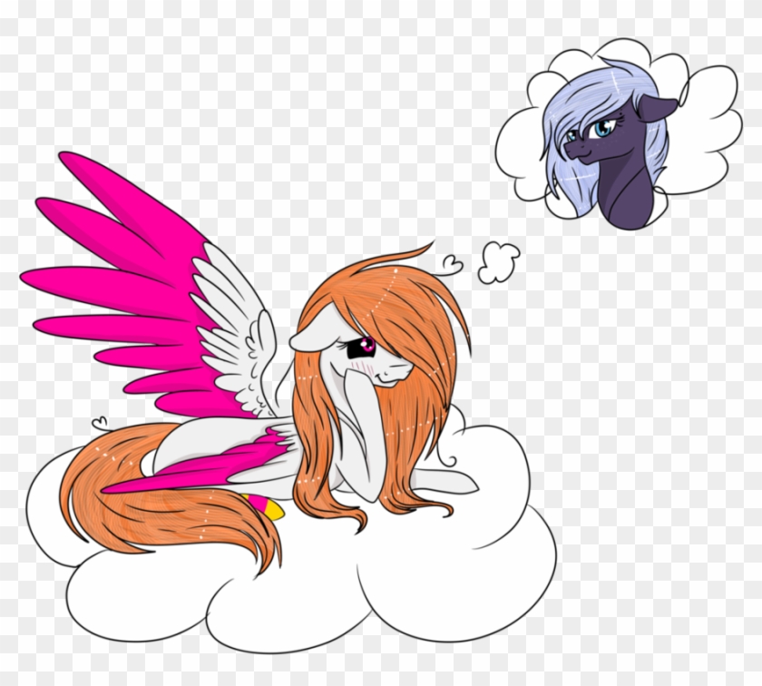 [art Trade] Thinking Of You By Leyume - Cartoon #1170319