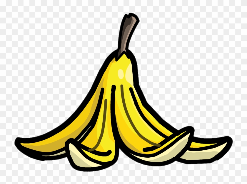 Banana Peel Clipart Transparent Png - Banana Peel Clipart #1170402