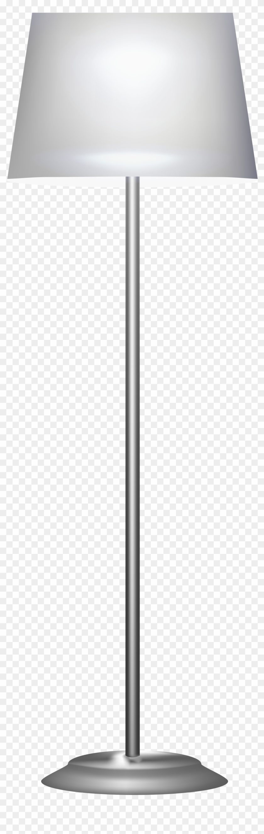 Floor Lamps Transparent Competent White Lamp Clip Art - Clip Art #1170518