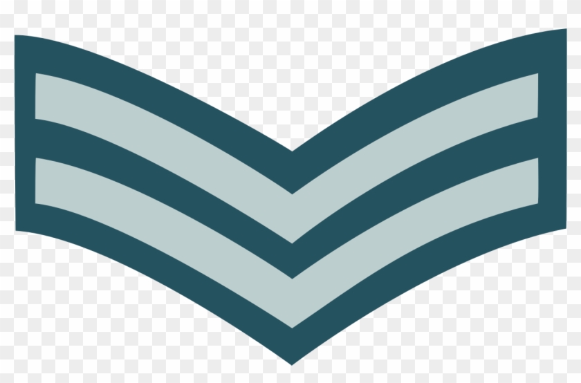 Or4 Raf Corporal - Green And Blue Background #1170687