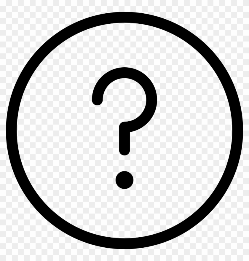 Question Mark Button Comments - Help Icon Ios #1170774