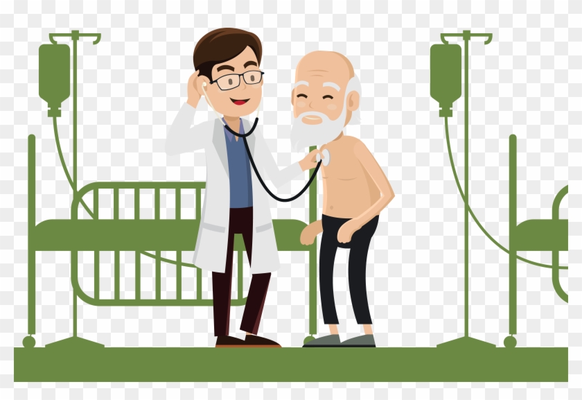 Physician Patient Hospital Bed - Physician #1171313