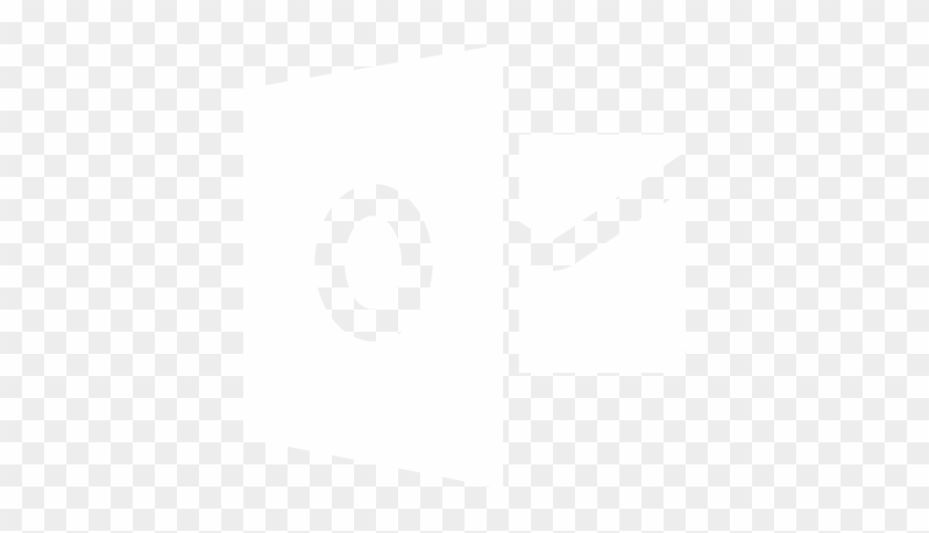 Smartsheet For Outlook - Outlook Logo White Png #1171379