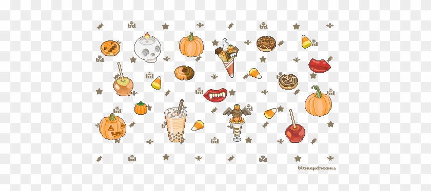 Candy Cane Border Clip Art Free - Halloween Candy Gif Transparent #1171701