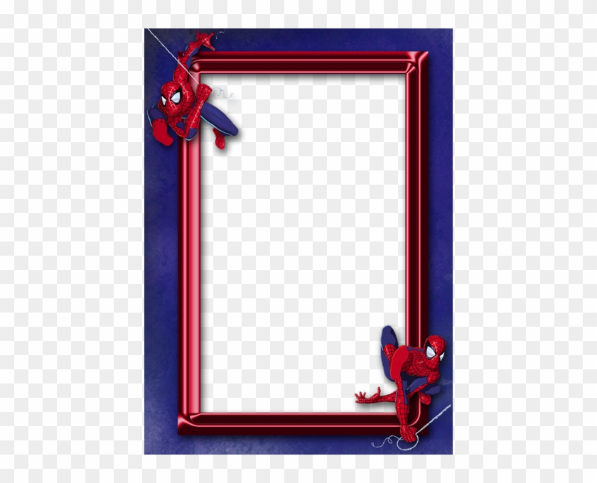 Spider-man Clipart Border - Spiderman Frame #1171857