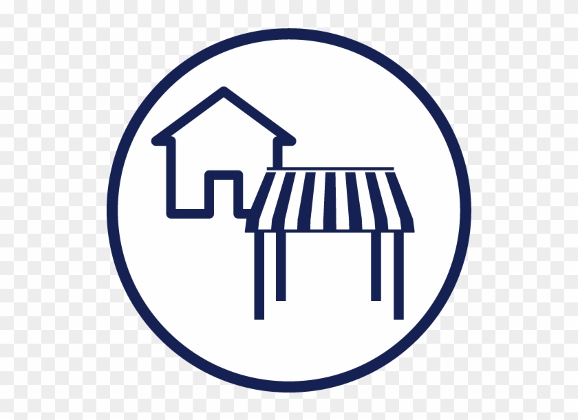 Freestanding Awning Icon - Omglobalnews #1171921