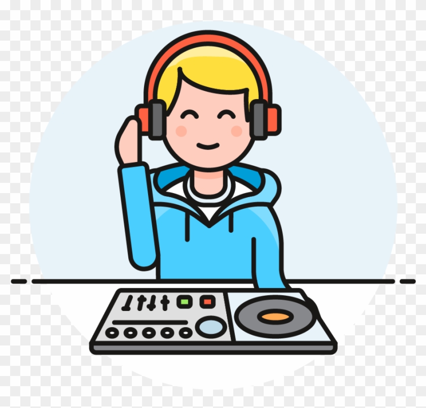 15 Dj Mixer - Cartoon #1172146